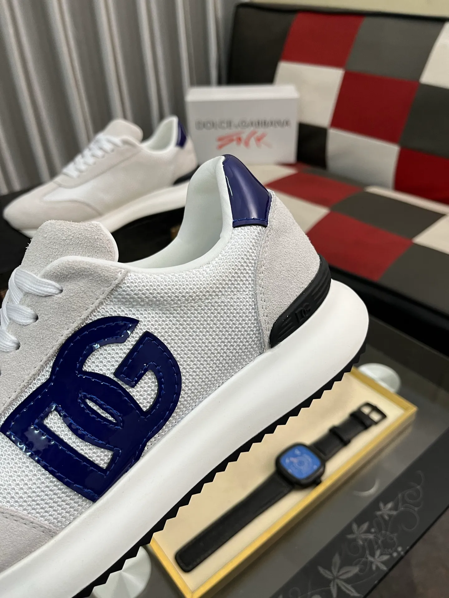 Men's shoes💰480⌚️⌚️【DG】Latest official website high-top casual, men's shoes original quality imported cowhide➕Yangli [Proud] In terms of materials and workmanship, it beats all versions on the market💕Highest quality shipments. Real photos, imported fabrics highlight the unique charm of the brand😘The shoelaces are also original custom-made👻Classic lace-up shoes, very comfortable on the feet, size 35-46